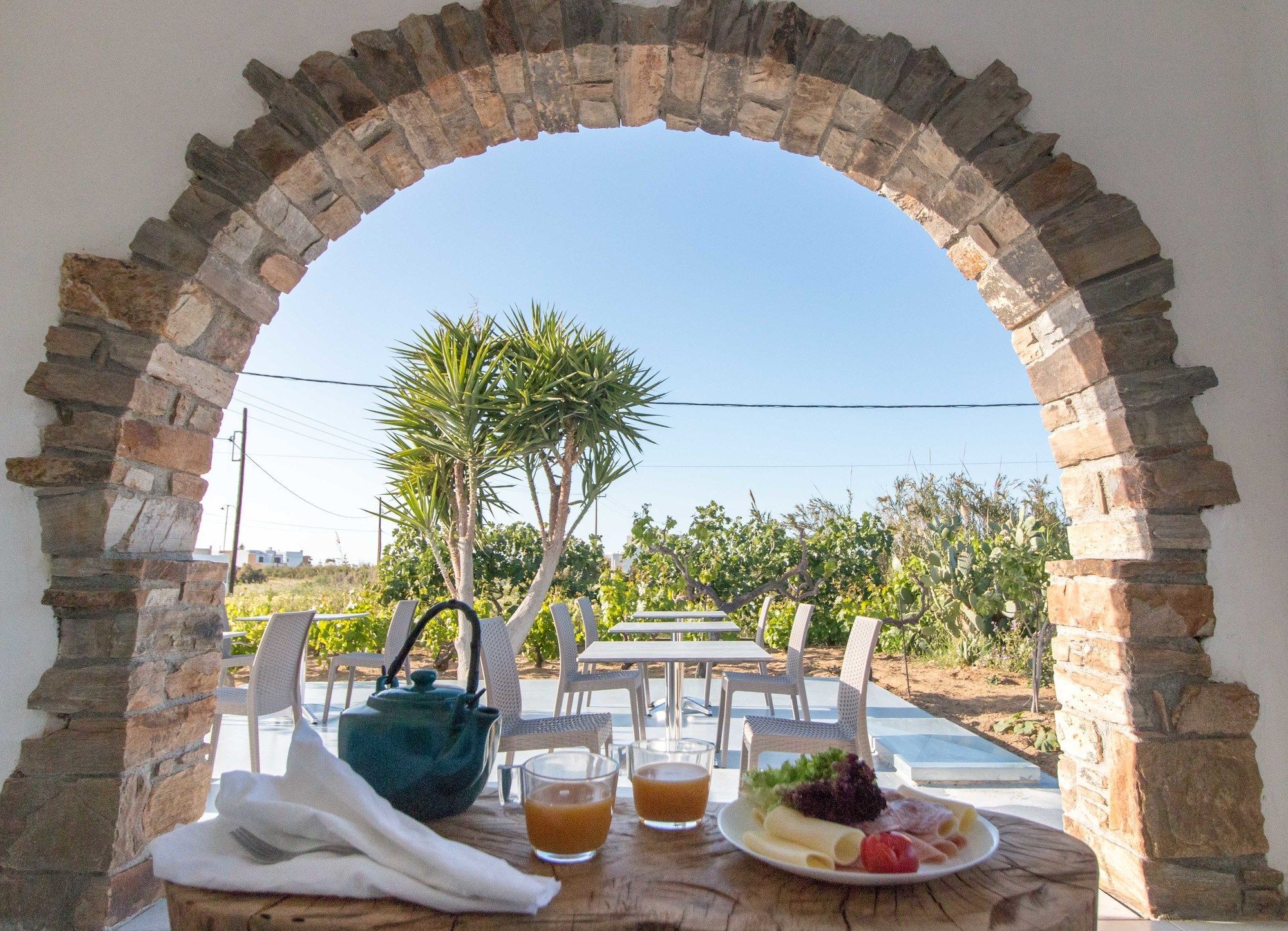 Aparthotel Ktima Bianco à Naxos City Extérieur photo